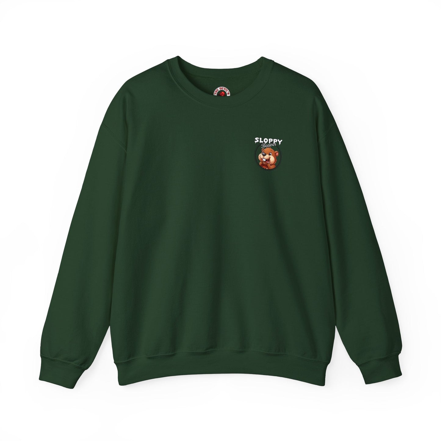 Sloppy Beaver BBQ Back Crewneck Sweatshirt The Devil's Pickle