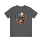 American Flag Skull T-Shirt The Devil's Pickle