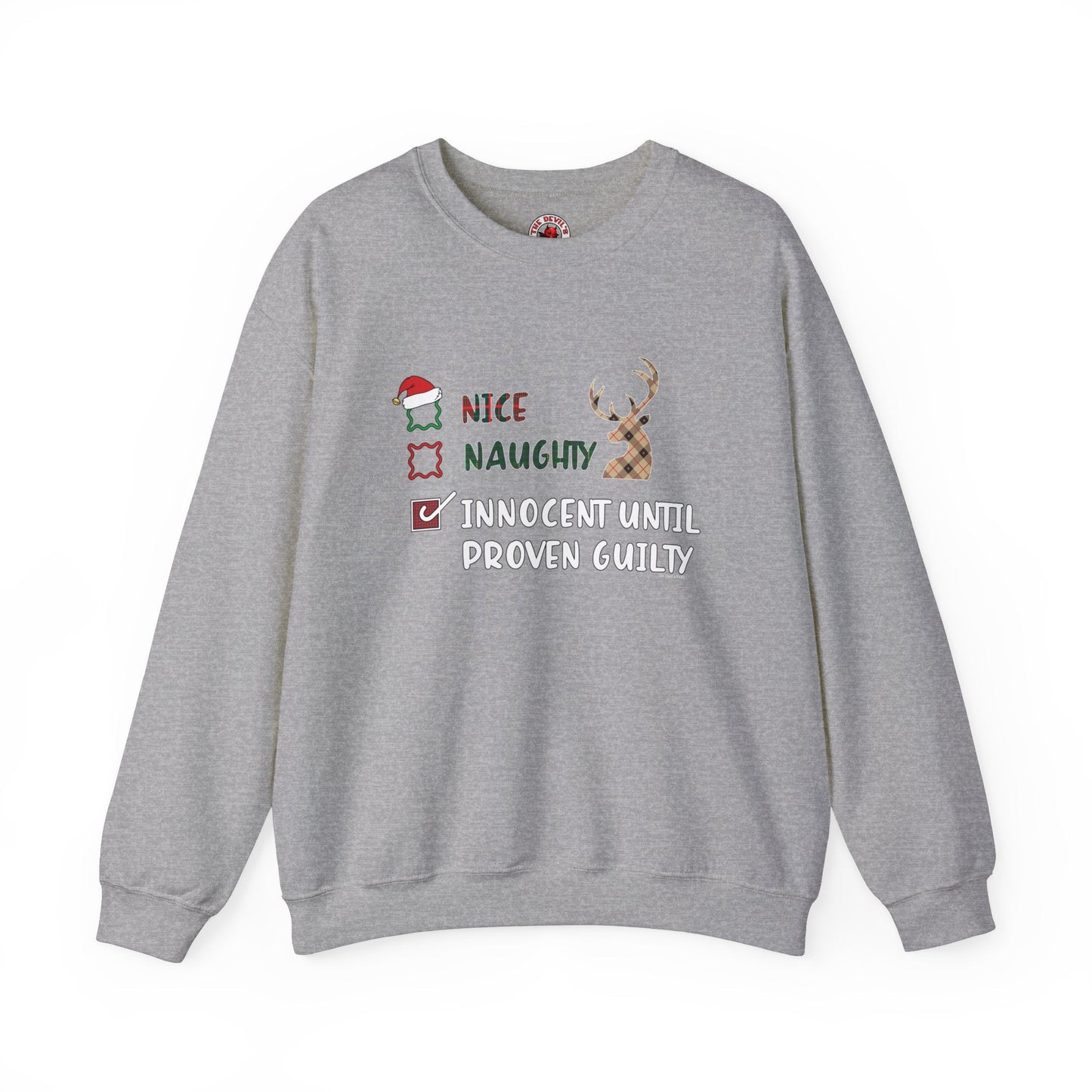 Innocent Until Proven Guilty Crewneck Sweatshirt