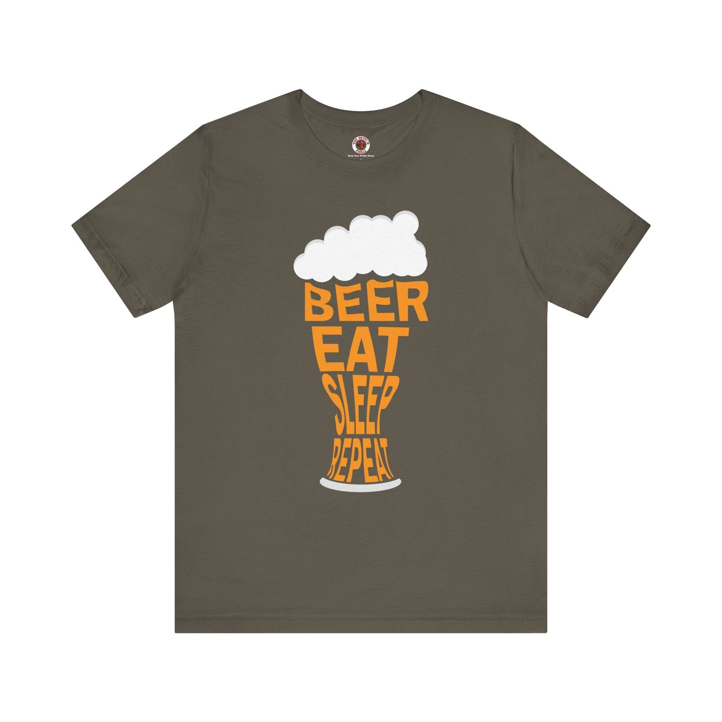 Beer Eat Sleep Repeat T-Shirt The Devil's Pickle