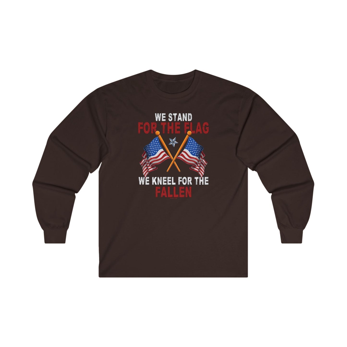We Stand For The Flag Long Sleeve Tee The Devil's Pickle