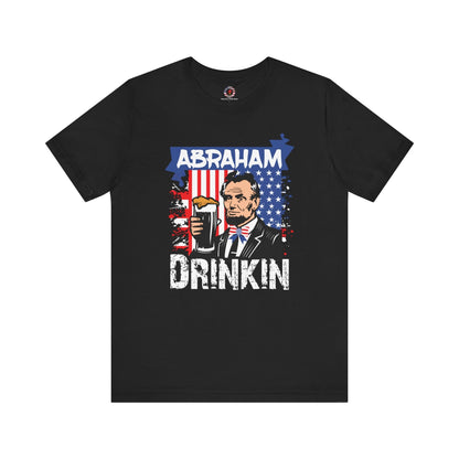 Abraham Drinking T-Shirt The Devil's Pickle