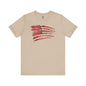 Red American Flag T-Shirt The Devil's Pickle