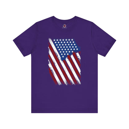Distressed American Flag T-Shirt The Devil's Pickle