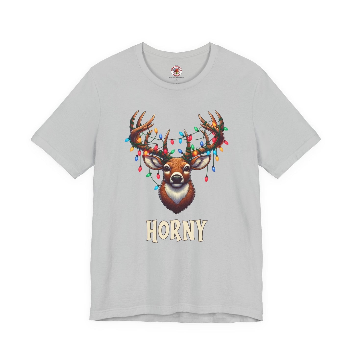 Horny Reindeer T-Shirt The Devil's Pickle