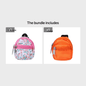 For LABUBU 11.81inch Doll 1/6 BJD Doll Mini Bag Backpack Mini Doll Bag Doll House Decoration Toy Accessories For Gifts Halloween, Christmas Gift NovaCart
