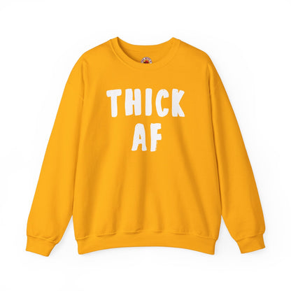 Thick AF Crewneck Sweatshirt The Devil's Pickle