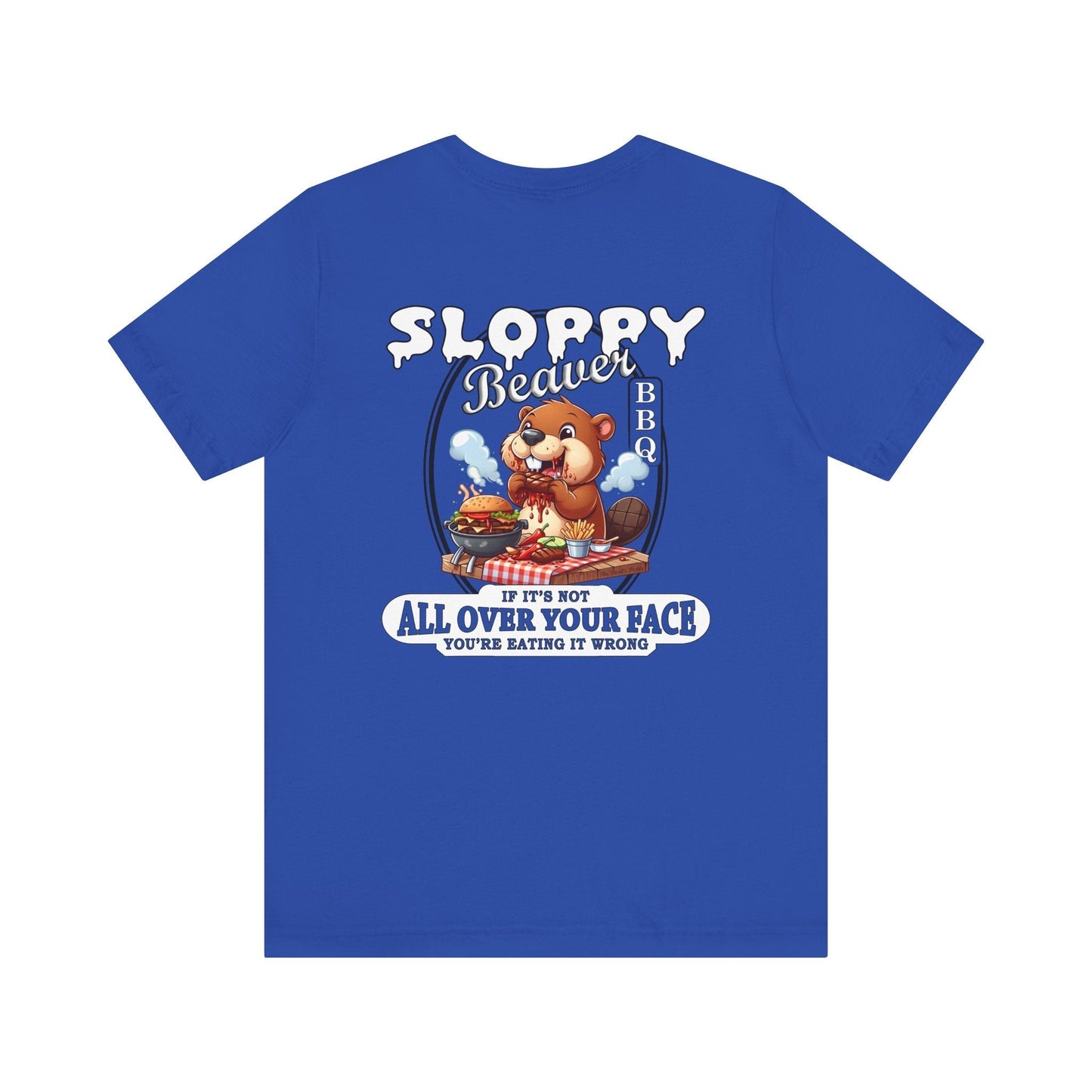 Sloppy Beaver BBQ Back T-Shirt The Devil's Pickle