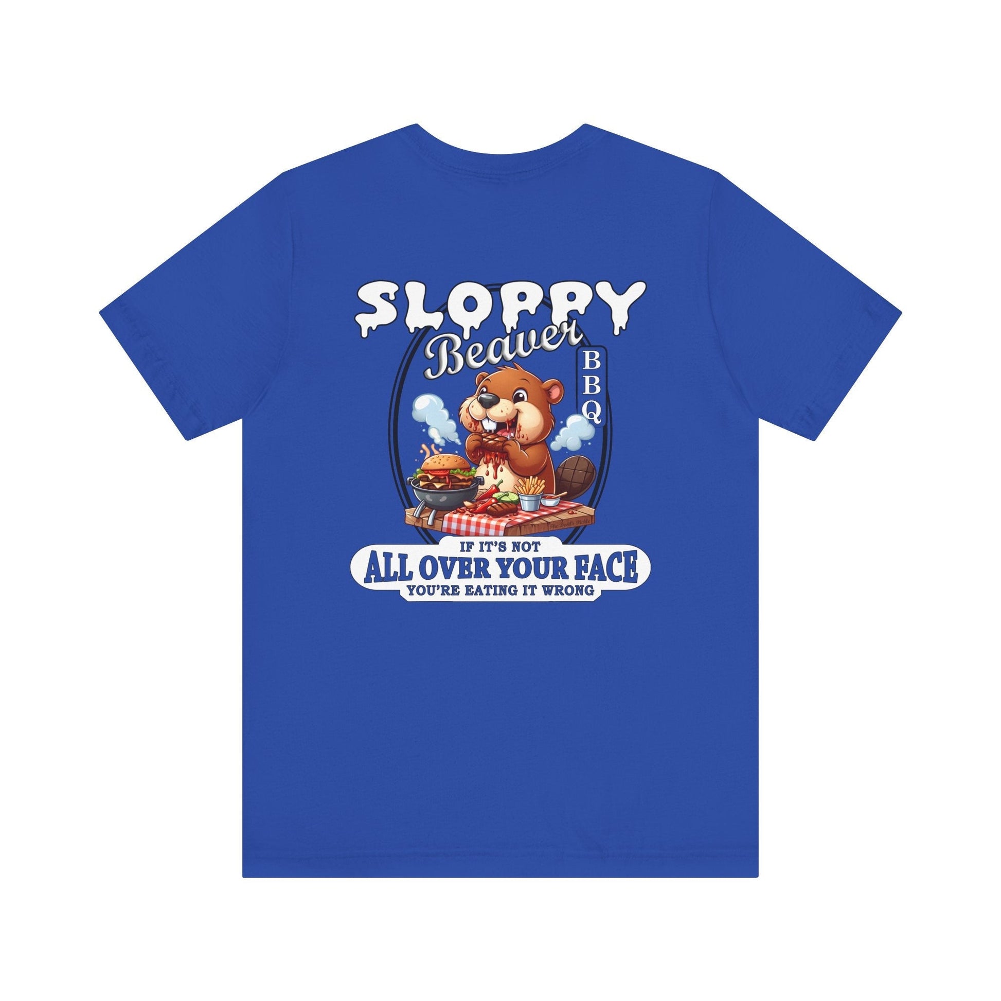 Sloppy Beaver BBQ Back T-Shirt The Devil's Pickle
