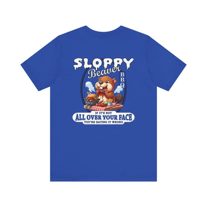 Sloppy Beaver BBQ Back T-Shirt The Devil's Pickle