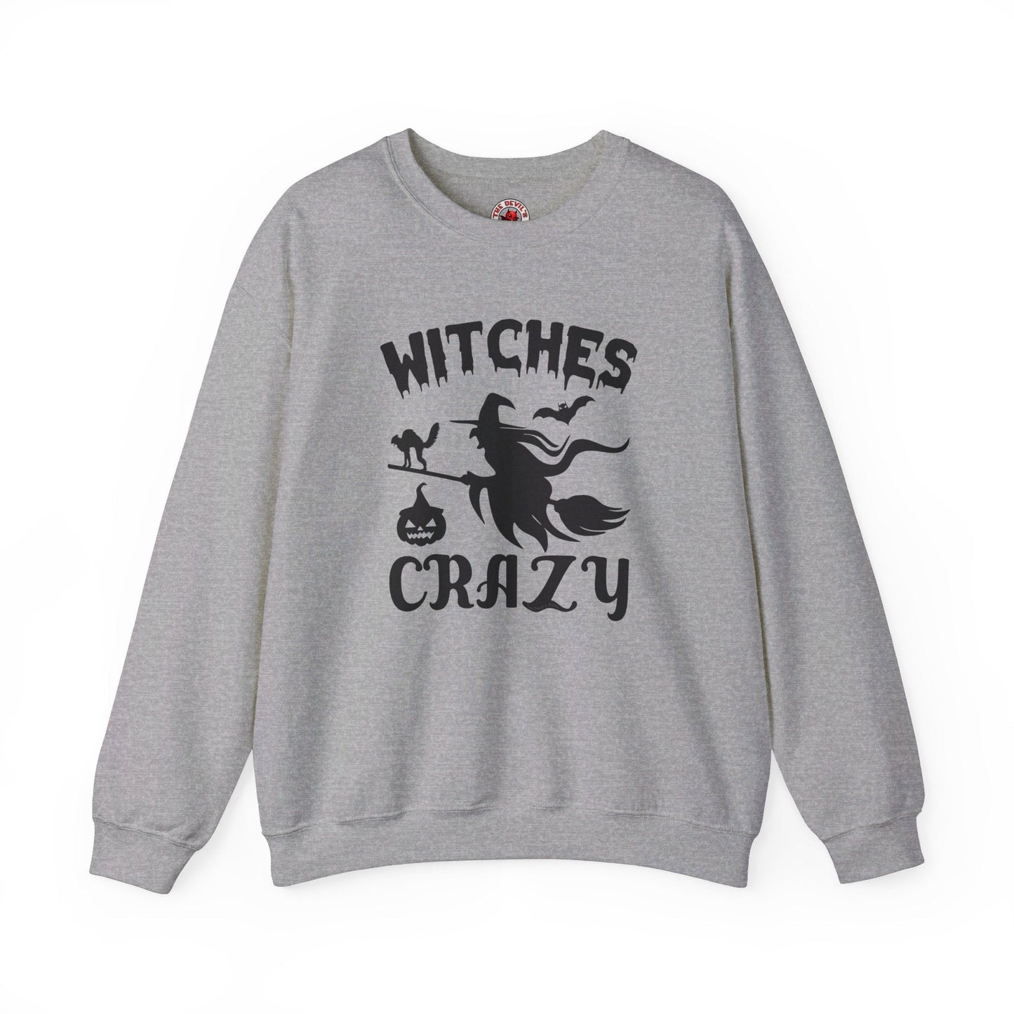 Witches Crazy Crewneck Sweatshirt The Devil's Pickle