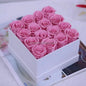 Elegant Custom Logo Preserved Roses Gift Box - Perfect for Mother's Day and Special Occasions