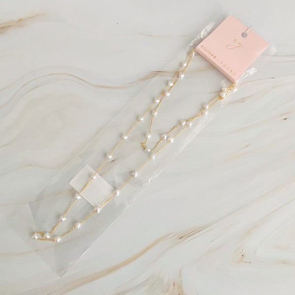 Pearl Heart Long Chain Necklace Shop Style & More | Fresh Looks, Everyday Deals & Free Shipping