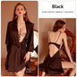 Womens Plus-Size Lace Ice Silk Underwire Camisole Bathrobe Set See size chart under “more details” The Fashion Celestial