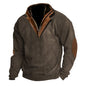 Warm And Loose Outdoor Breathable Stand Collar Men's Sweater Grayceful LLC