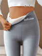 Women’s Fleece-Lined High-Waist Shark Leggings FitiqueFit