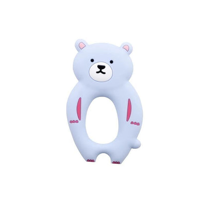 Baby Teether Silicone Rabbit Food Grade Bunny Teether Nursing Teething  Accessories Silicone Animal Teether For Kids and Baby Stevvex