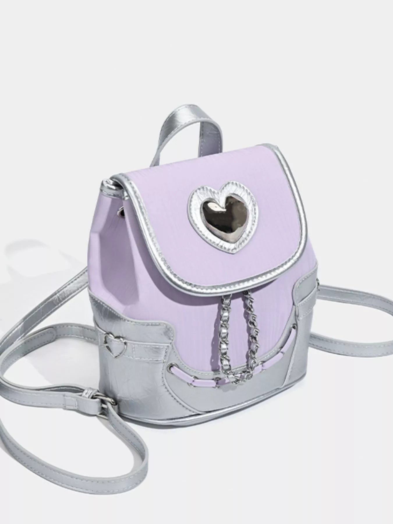 Heart Flap Backpack Bag New Era Fashion LLc