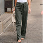 Plus Size Women's Casual Wide-Leg Pants