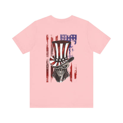 Patriotic Skull T-Shirt The Devil's Pickle