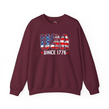 USA Since 1776 Crewneck Sweatshirt The Devil's Pickle
