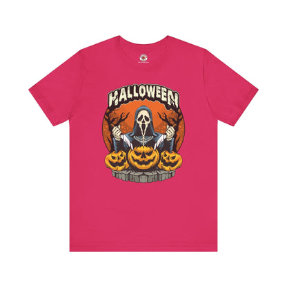 Screamer Killer Ghost Halloween T-Shirt The Devil's Pickle