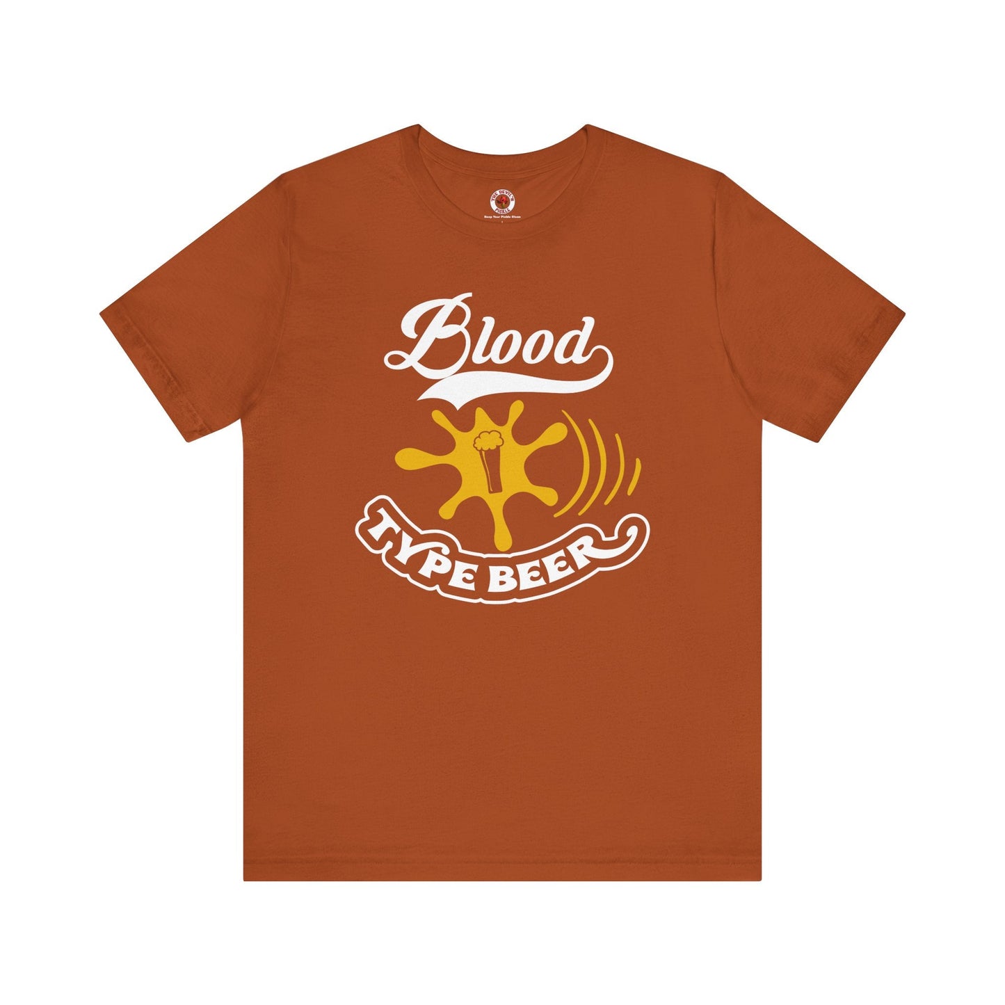 Blood Type Beer T-Shirt The Devil's Pickle
