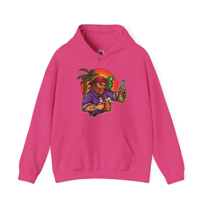 Sunset Pirate Beer Hooded Sweatshirt The Devil's Pickle