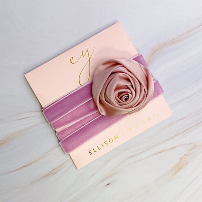 Satin Rose Velvet Sash Necklace Shop Style & More | Fresh Looks, Everyday Deals & Free Shipping