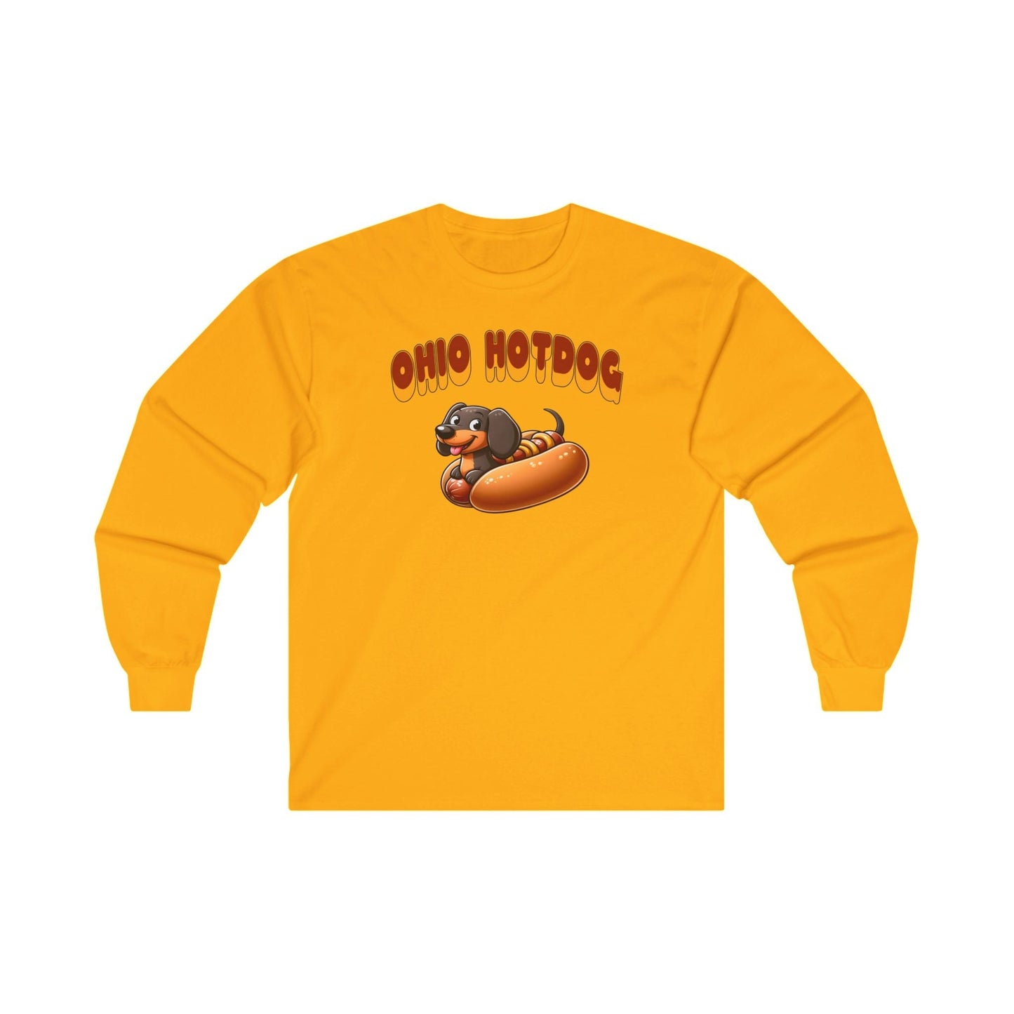 Ohio Hotdog Long Sleeve Tee The Devil's Pickle