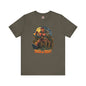 Axe Wielding Zombie Trick or Treat T-Shirt The Devil's Pickle