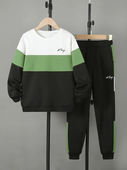 Design Sense Multicolor Hoodie Pants Two-piece Set See size chart under “more details” The Fashion Celestial