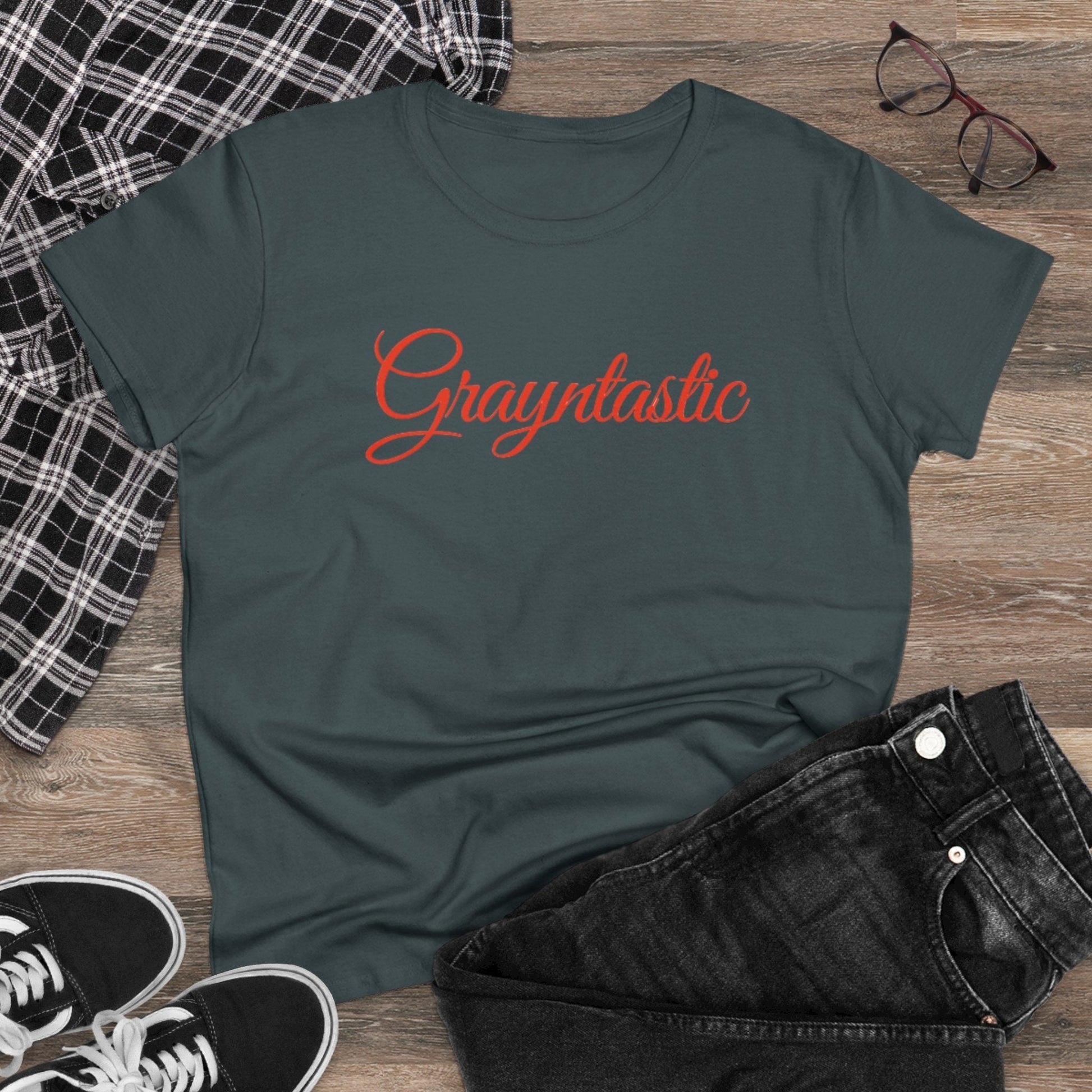 Women's Midweight Cotton Tee Grayceful LLC