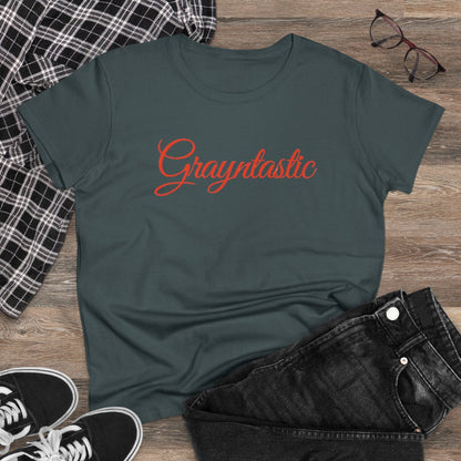 Women's Midweight Cotton Tee Grayceful LLC
