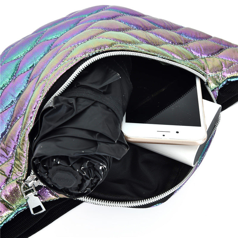 Laser embossed fashion messenger bag See size chart under “more details” The Fashion Celestial