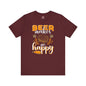 Beer Makes Me Happy T-Shirt The Devil's Pickle