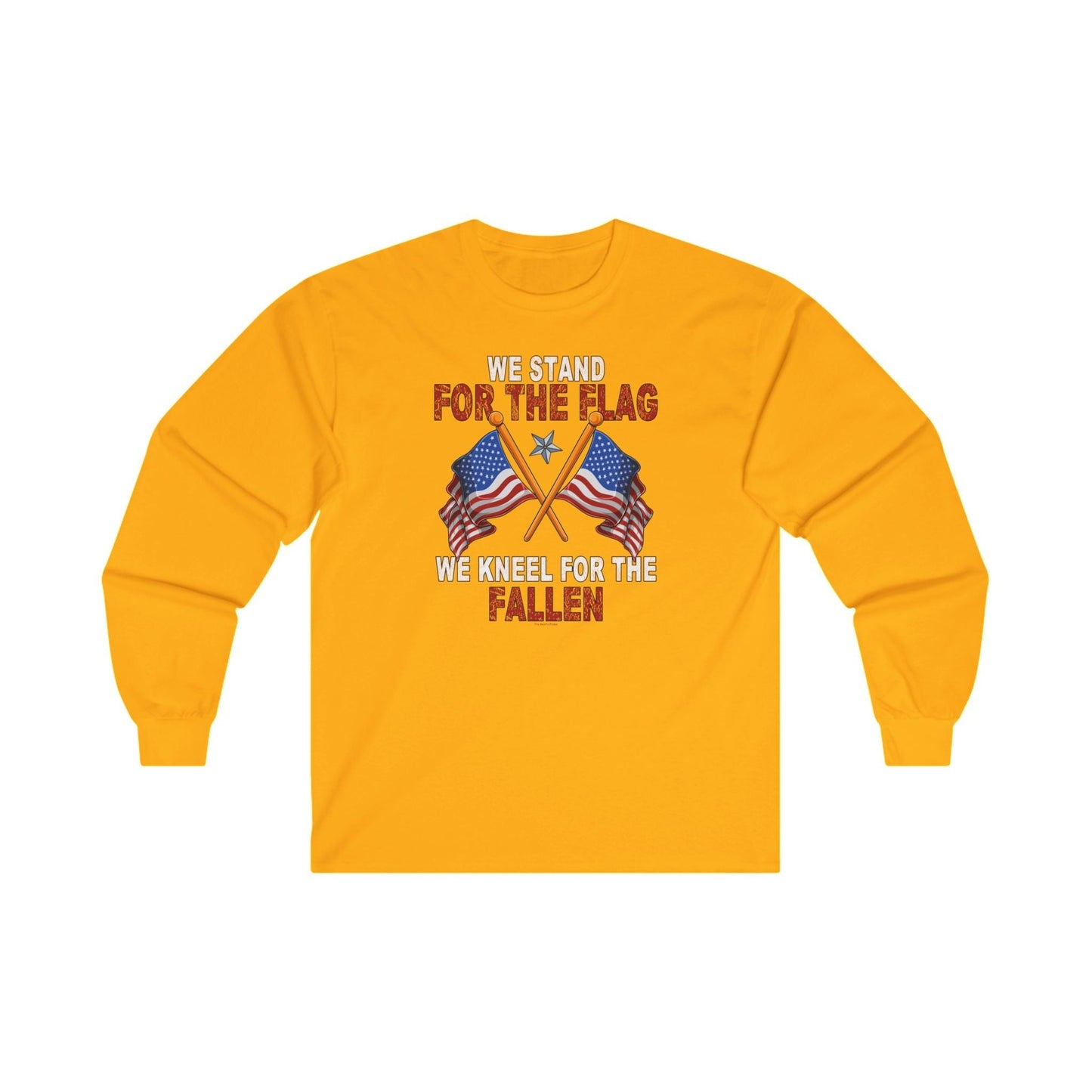 We Stand For The Flag Long Sleeve Tee The Devil's Pickle