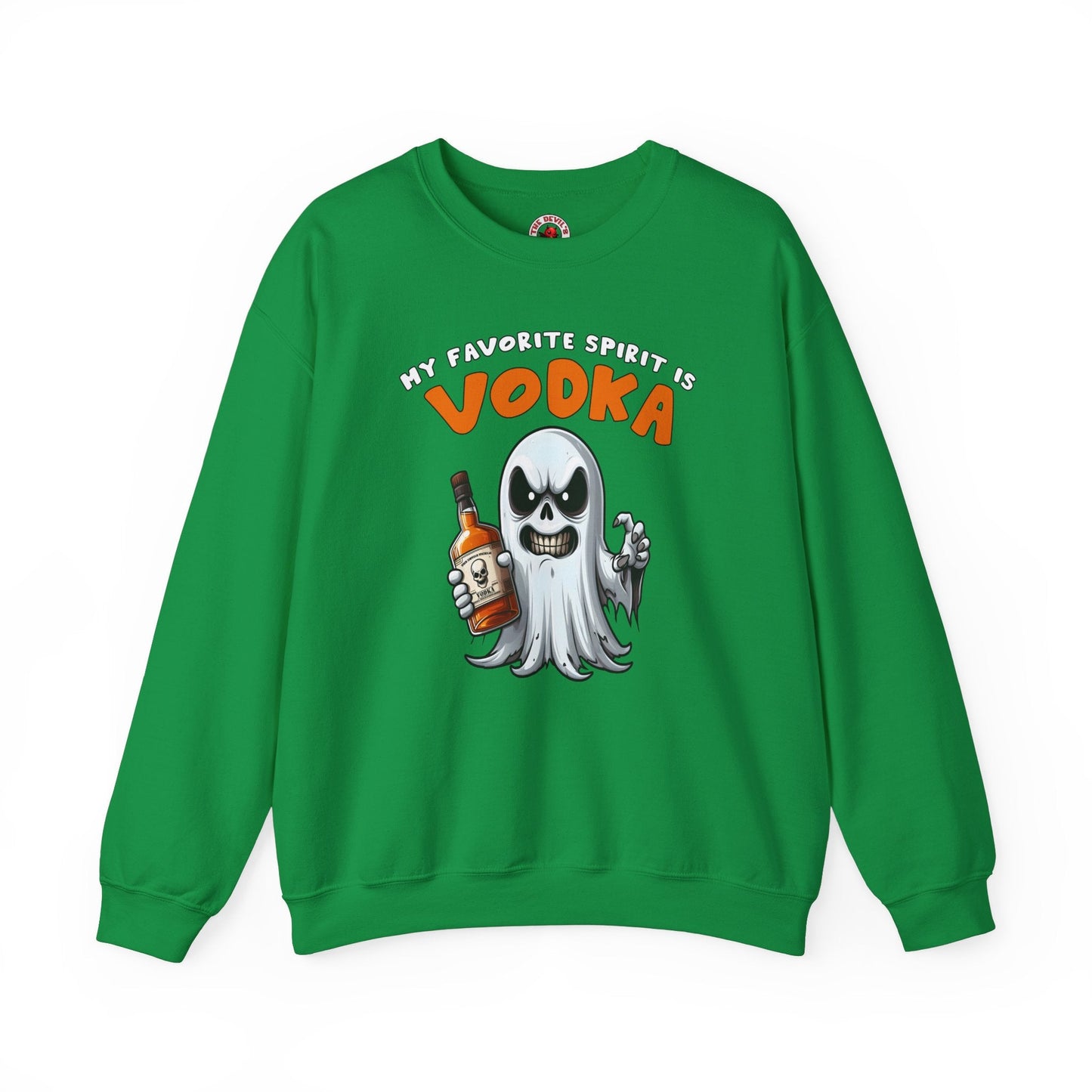 My Favorite Spirit Is Vodka Crewneck Sweatshirt The Devil's Pickle