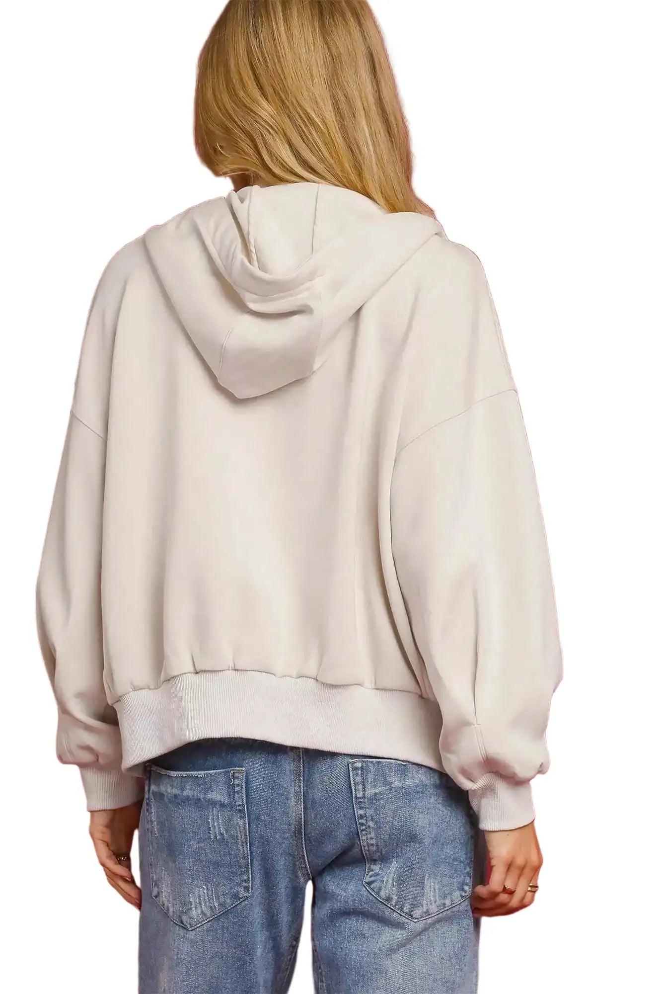 Umgee Zip-Up Fleece Hooded Jacket West2East Surf