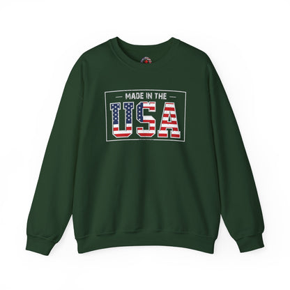 Made In The USA Crewneck Sweatshirt The Devil's Pickle