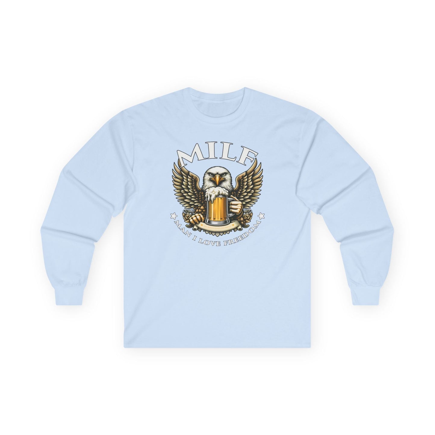 Man I Love Freedom Long Sleeve Tee The Devil's Pickle