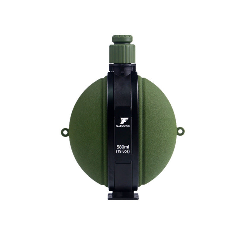 Silicone Folding Water Bottle Manufacturer Outdoor Portable Sports Water Bottle Fitness Hiking Water Bottle 580Ml
