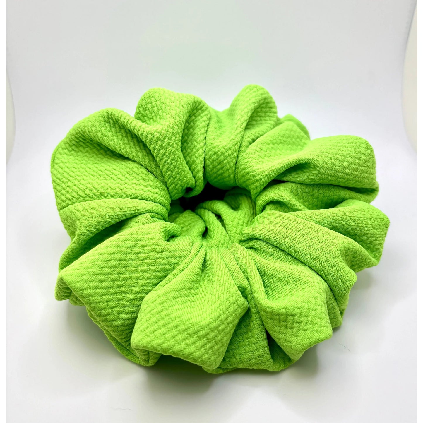 Light Green Summer Bullet Scrunchie Enchanted Scrunch
