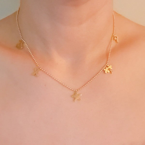 Lucky Picks Charm Chain Necklace Shop Style & More | Fresh Looks, Everyday Deals & Free Shipping
