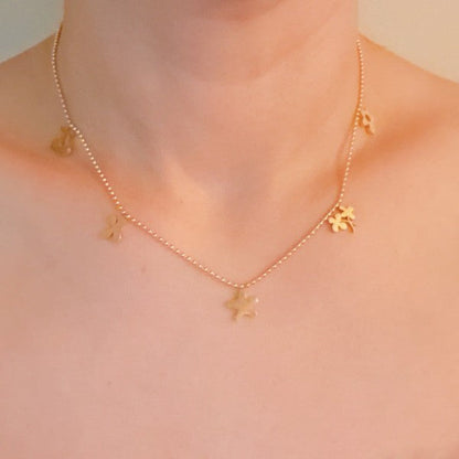 Lucky Picks Charm Chain Necklace Shop Style & More | Fresh Looks, Everyday Deals & Free Shipping