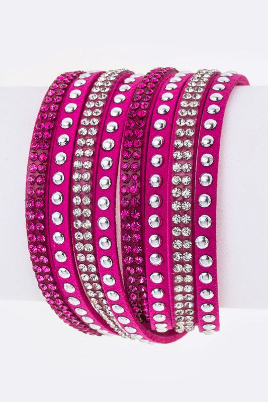 Mix Studs Slit Layer Cuff Shop Style & More | Fresh Looks, Everyday Deals & Free Shipping