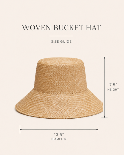 Woven Bucket Hat Village Thrive