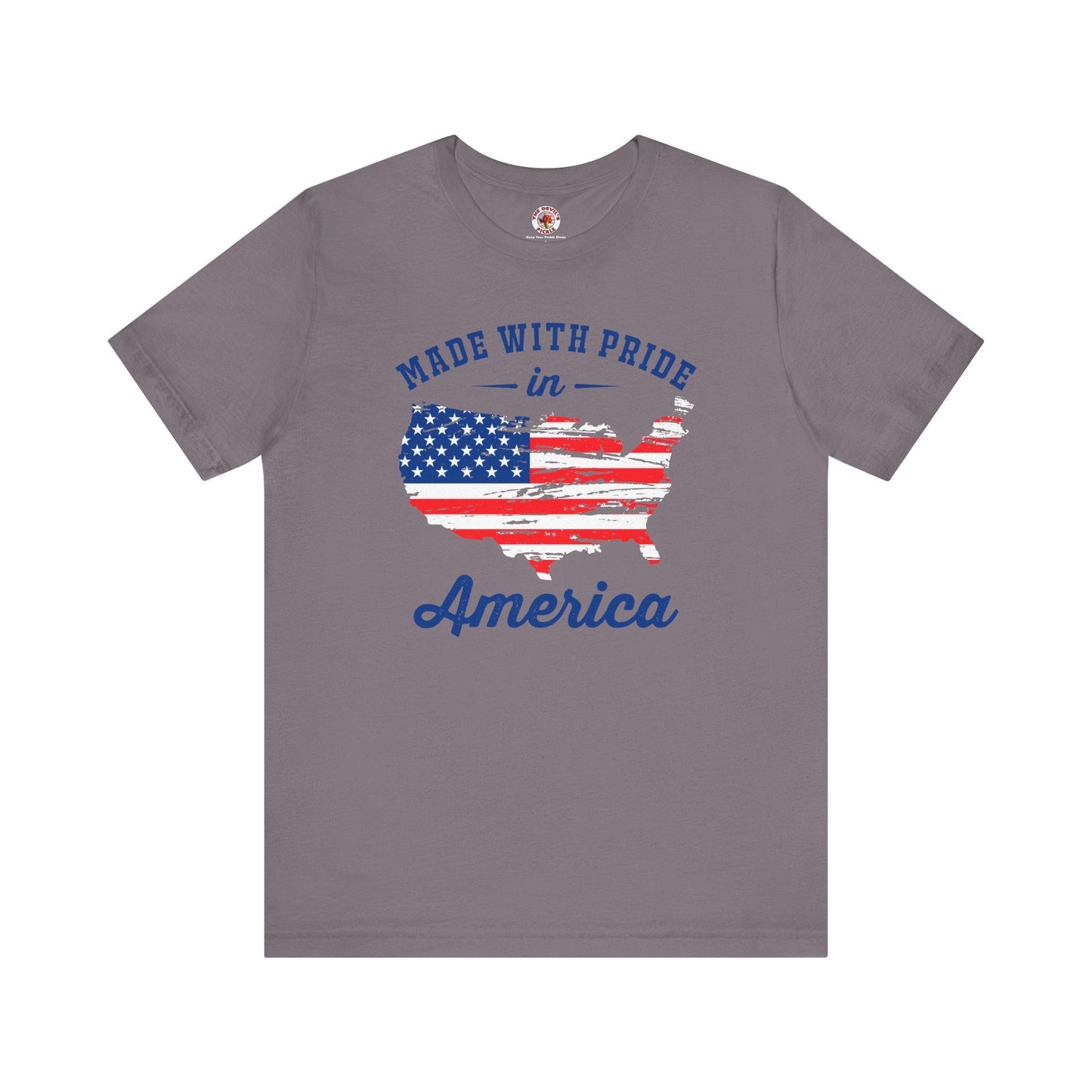 Made With Pride In America T-Shirt The Devil's Pickle