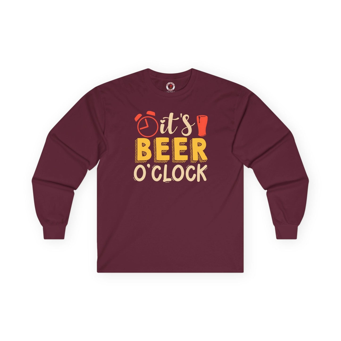 It's Beer O'clock Long Sleeve Tee The Devil's Pickle