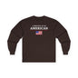 I Identify As An American Long Sleeve Tee The Devil's Pickle